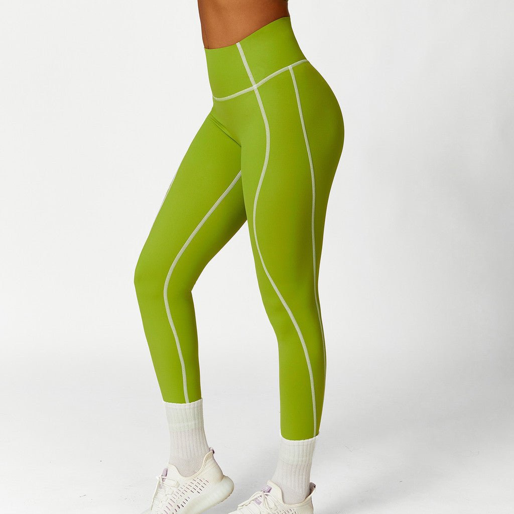 BDCV Pro Sports Outfit Women active wear set Yoga Suit High Waist Hip Lift No T Line Stretch Yoga Pants - BodyCarver