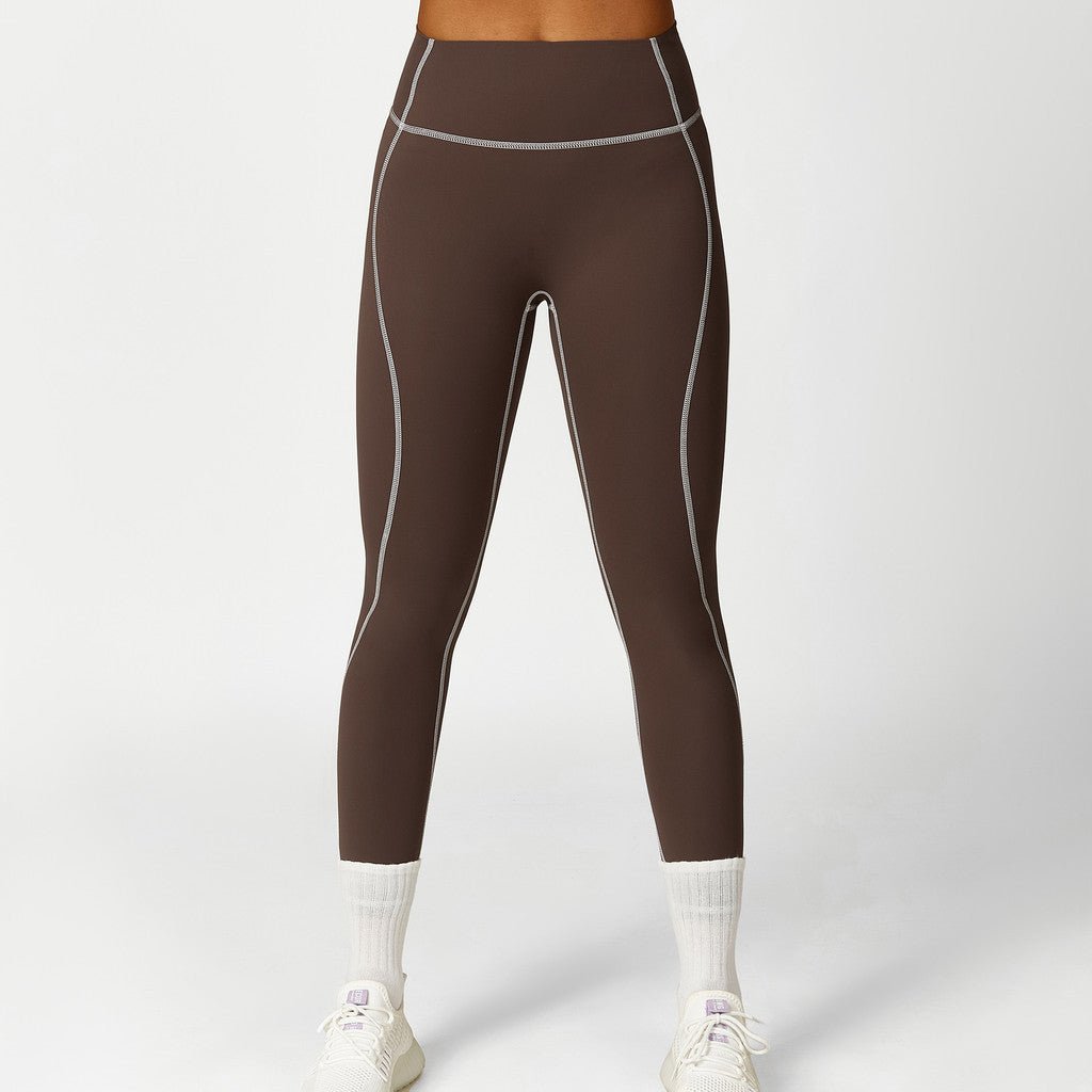 BDCV Pro Sports Outfit Women active wear set Yoga Suit High Waist Hip Lift No T Line Stretch Yoga Pants - BodyCarver