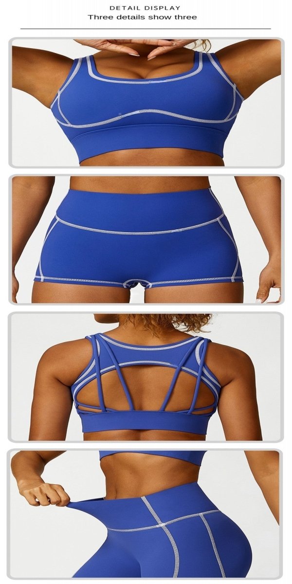 BDCV Pro Sports Outfit Women active wear set Yoga Suit High Waist Hip Lift No T Line Stretch Yoga Pants - BodyCarver