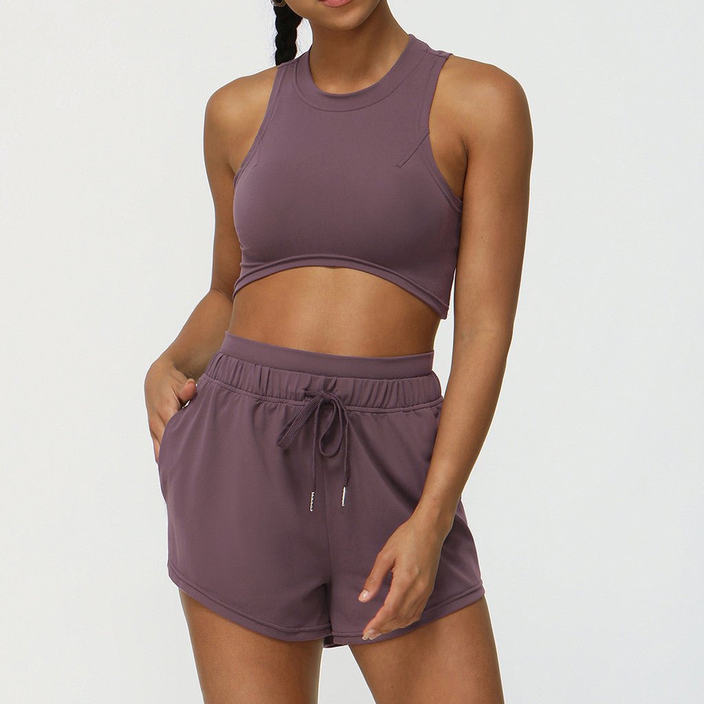 OOTD Sports Outfit Women Build - in Bra Athleisure Yoga Fitness Suit - BodyCarver