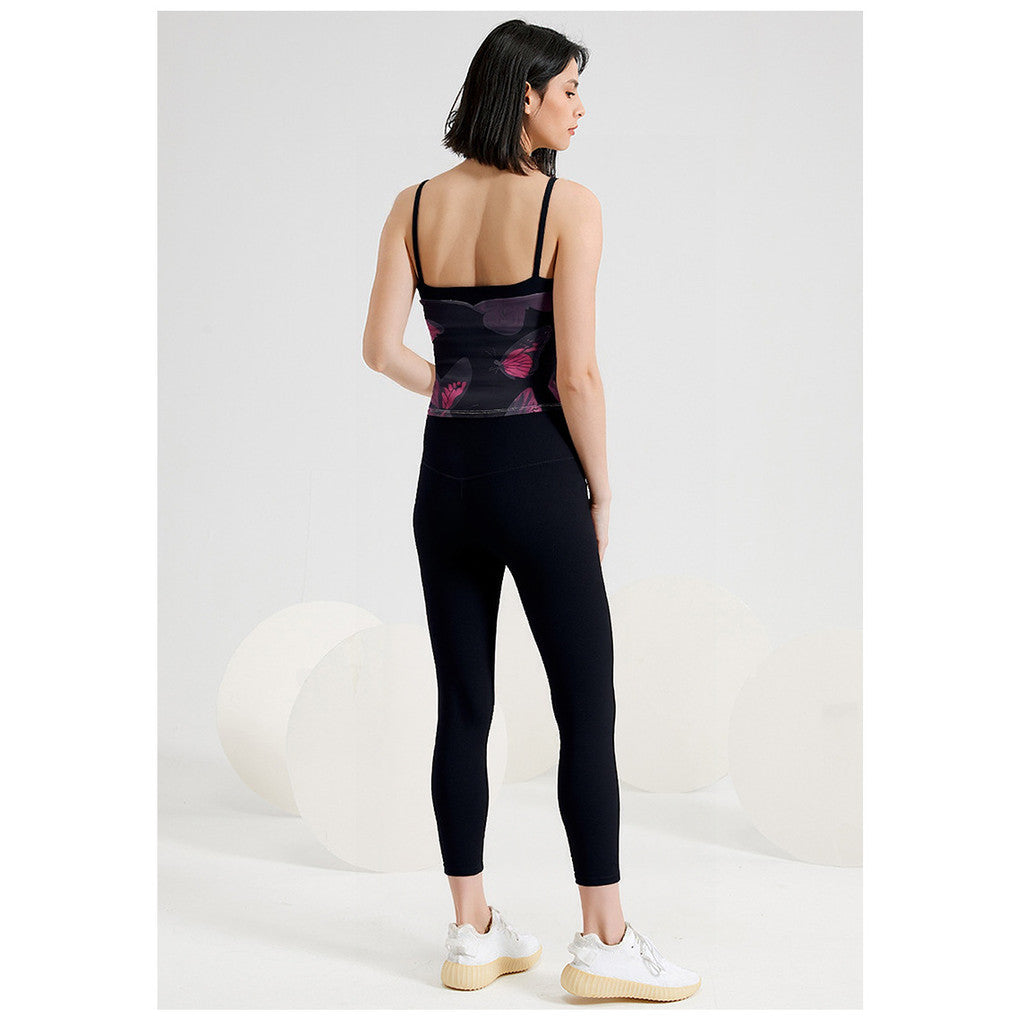 BDCV High Waist Tummy Control Yoga Sports Outfit