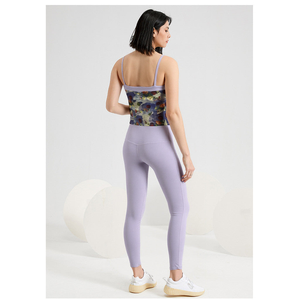 BDCV High Waist Tummy Control Yoga Sports Outfit