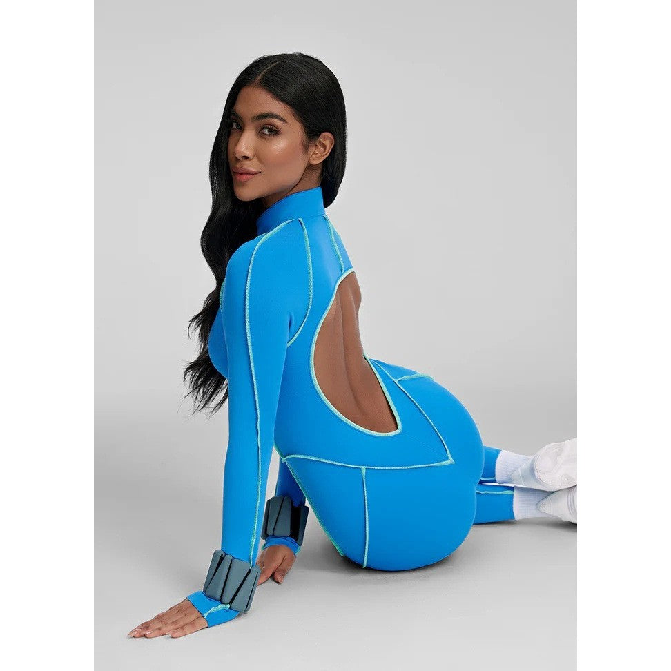 BDCV 25ss Women Sports Yoga Jumpsuit Split Design Build-in Bra One-Piece Bodysuit Yoga Wear