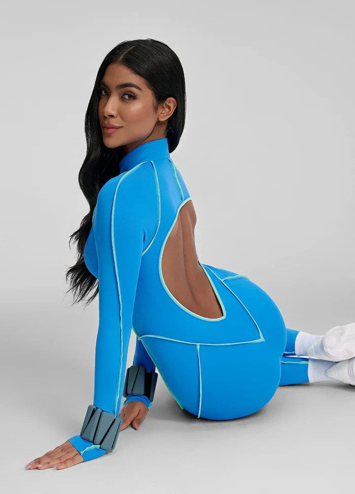 BDCV 25ss Women Sports Yoga Jumpsuit Split Design Build-in Bra One-Piece Bodysuit Yoga Wear