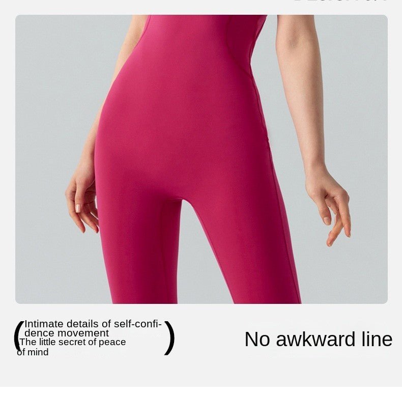 Stylish Yoga Bodysuit Women Buiild - In Bra One - Piece Sports Outfit Jumpsuit - BodyCarver