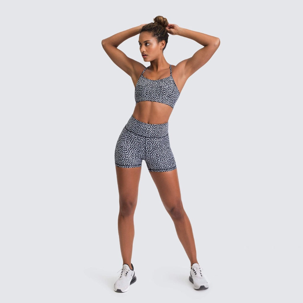 Workout Yoga Set Women Fitness Clothing Jogging Gym Clothes Beauty Back Sports Bra Running Bike Shorts WS021