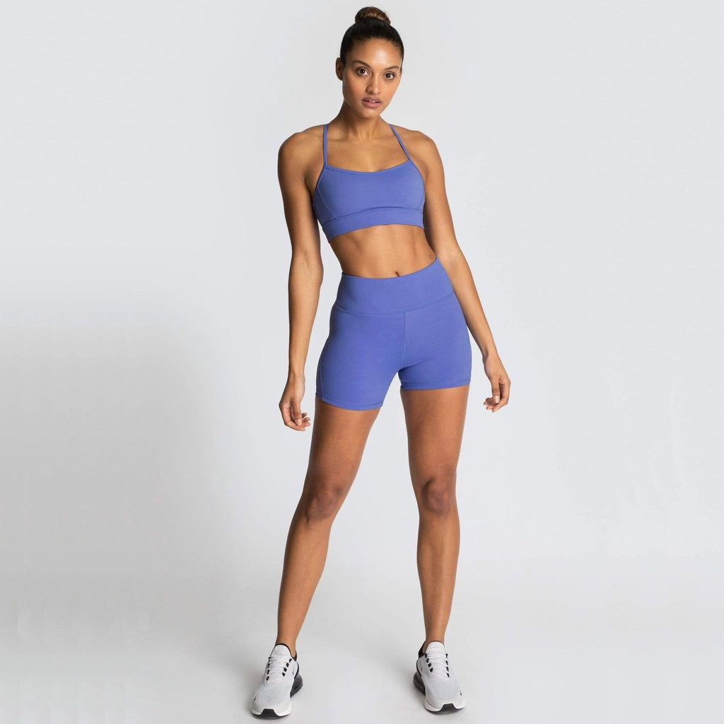 Workout Yoga Set Women Fitness Clothing Jogging Gym Clothes Beauty Back Sports Bra Running Bike Shorts WS021