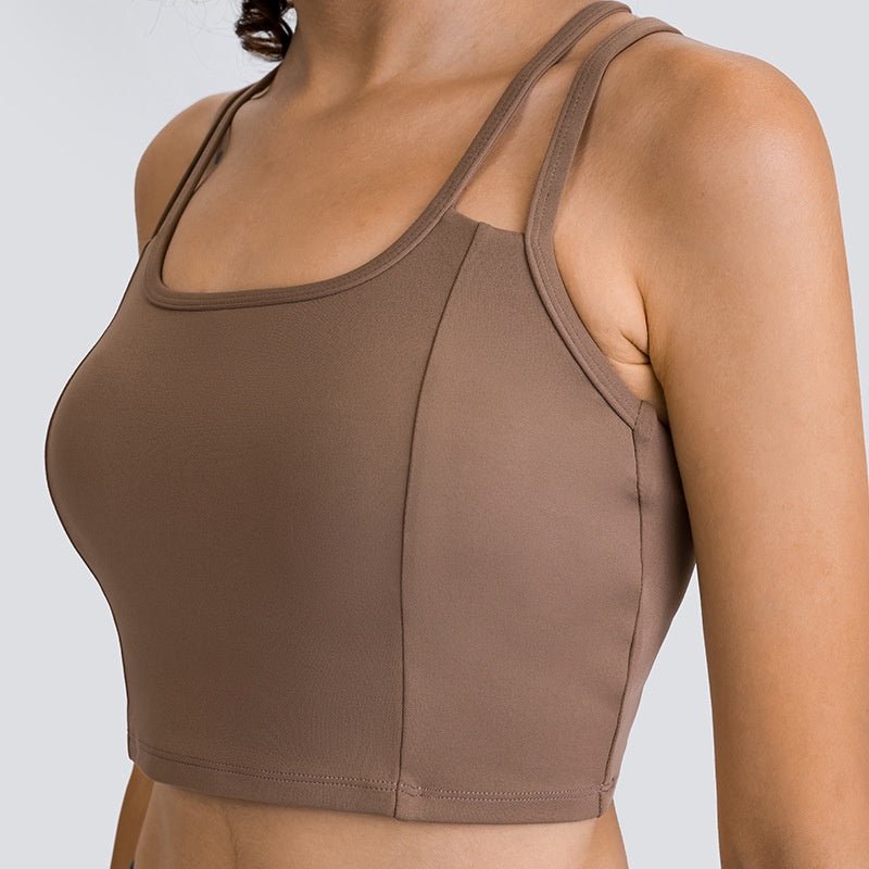 BC 22ss Sports Bra Women Yoga Top with Pad High Support Buttery Sports Camisole WB015 - BodyCarver