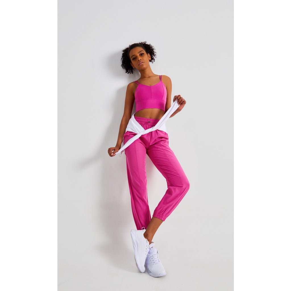 BC Casual Pants Women Athleisure Sports Workout Pant Loose Running Fitness Long Pants WP014 - BodyCarver