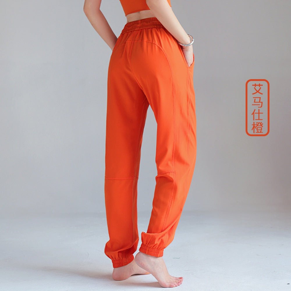 BC Casual Pants Women Athleisure Sports Workout Pant Loose Running Fitness Long Pants WP014 - BodyCarver