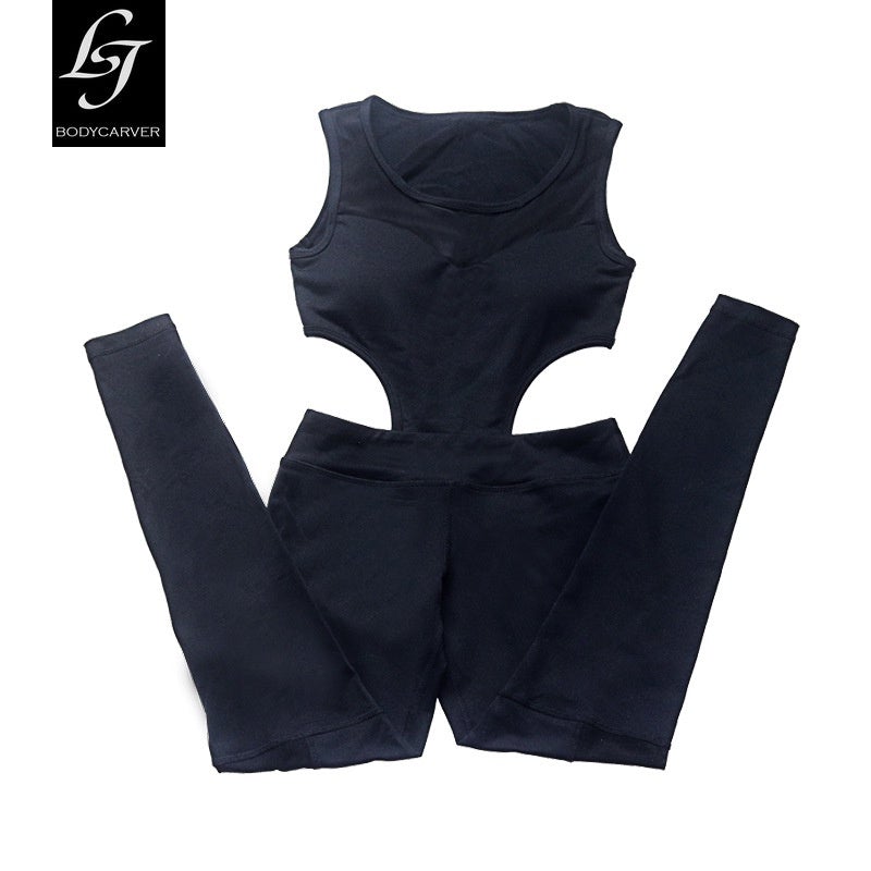 BC Mesh Yoga Ballet Bodysuit One-piece Women Yoga Suit Fitness Running Clothes - BodyCarver