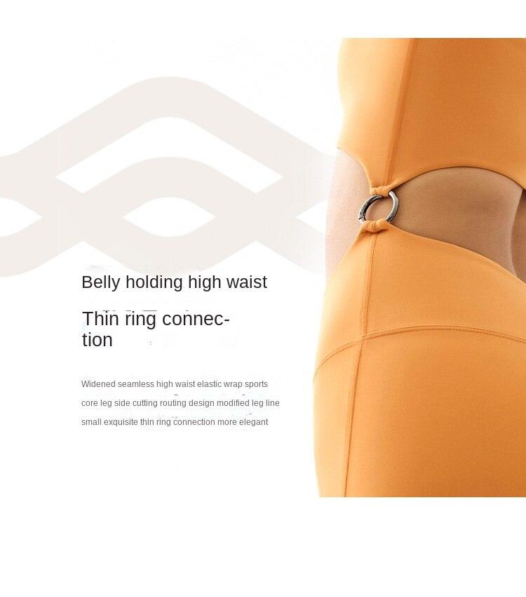 BC New Design Women Single Shoulder Aerial Yoga Jumpsuit Gym Fitness Suit WJ020 - BodyCarver