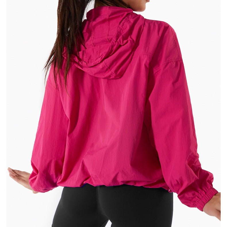 BC New Sports Zipper Jacket Women Hoodie Sun-protective Clothing Women's Running Casual Windbreaker WJK011 - BodyCarver