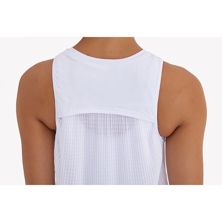 BC Shutter Yoga Vest Women Sports Fitness Top Beauty Back Design Workout Top Elastic Women Vest - BodyCarver