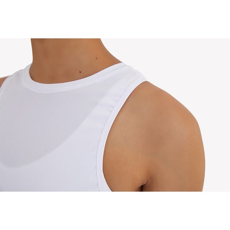 BC Shutter Yoga Vest Women Sports Fitness Top Beauty Back Design Workout Top Elastic Women Vest - BodyCarver