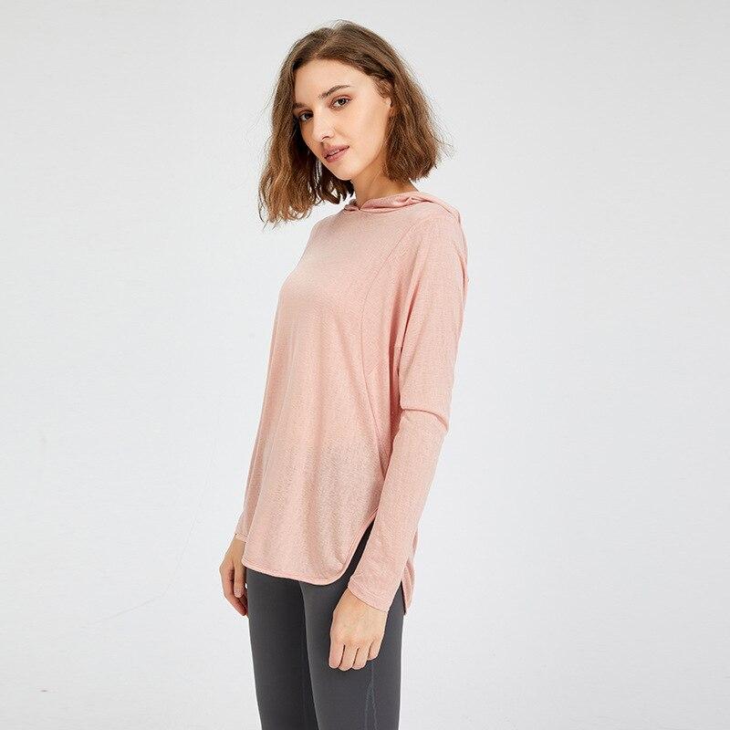 BC Swift Women Casual T-Shirt Yoga Hooded Tees WT010 - BodyCarver
