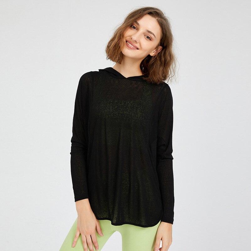 BC Swift Women Casual T-Shirt Yoga Hooded Tees WT010 - BodyCarver