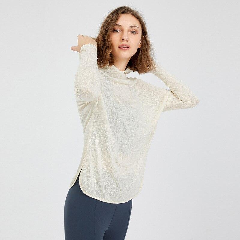 BC Swift Women Casual T-Shirt Yoga Hooded Tees WT010 - BodyCarver