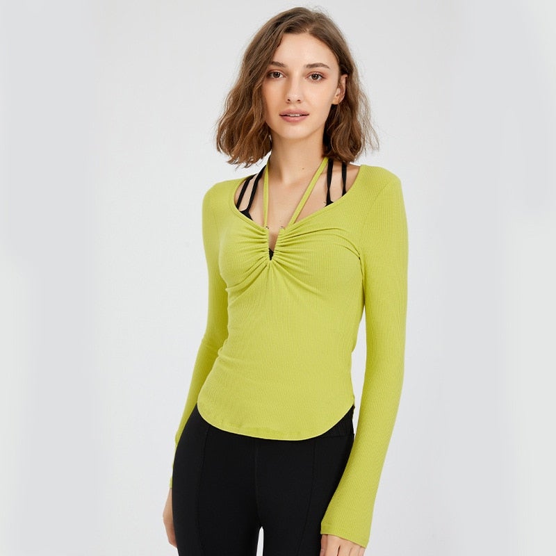 BC Women Athleisure Sports T-Shirts Yoga Top Breathable Run Exercise Shirt WT014 - BodyCarver