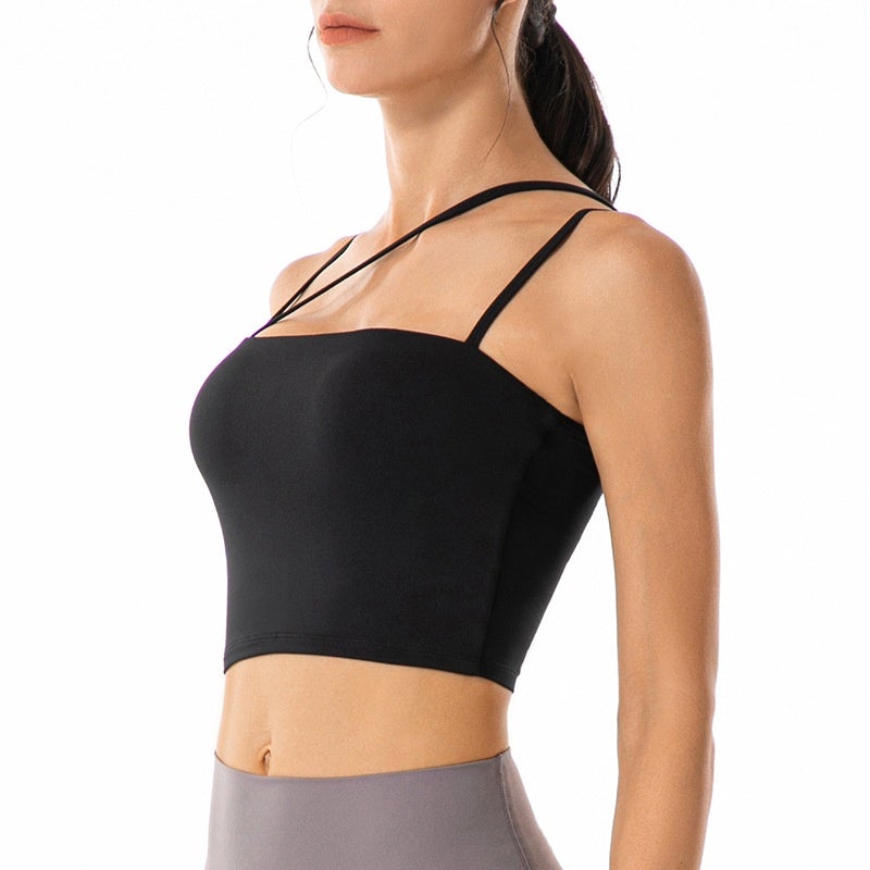 BC Women Sports Bra Running Fitness Bra Thin Shoulder Girdle Beautiful Back Yoga Vest WB014 - BodyCarver