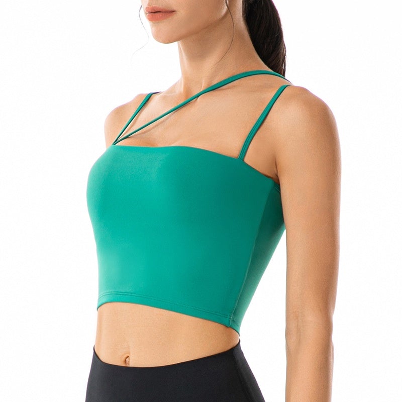 BC Women Sports Bra Running Fitness Bra Thin Shoulder Girdle Beautiful Back Yoga Vest WB014 - BodyCarver