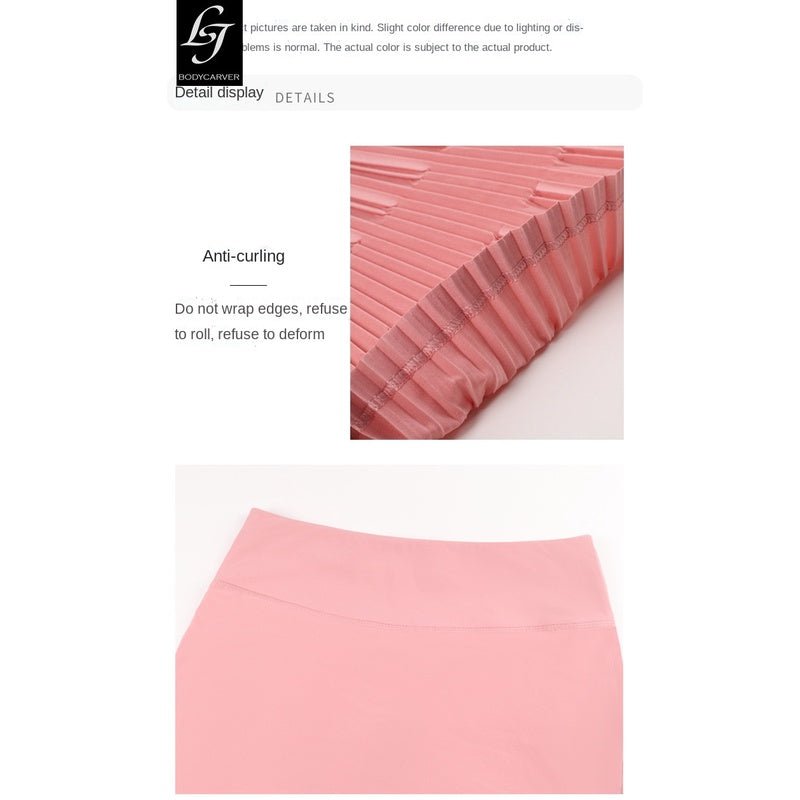 BC Women Tennis Sports Skirt with Liner Fitness Short Skirt WS011 - BodyCarver