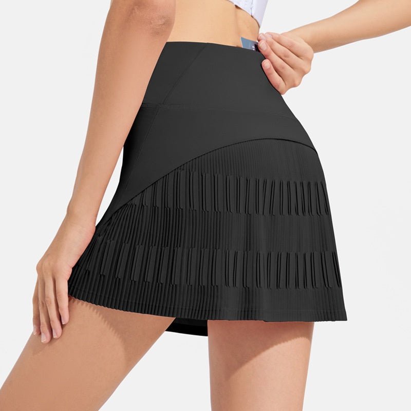 BC Women Tennis Sports Skirt with Liner Fitness Short Skirt WS011 - BodyCarver