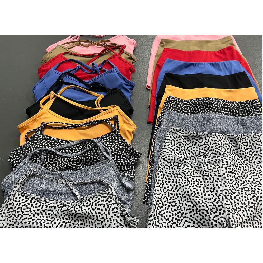 BC Workout Yoga Set Women Fitness Clothing Jogging Gym Clothes Beauty Back Sports Bra Running Bike Shorts WS021 - BodyCarver