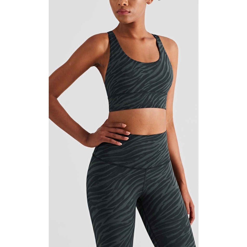 BC ZEBRA Sports Wear Women Ultra Buttery Yoga Pants Tie Dye Sports Bra Fitness Gym Suit Breathable Elastick Excercise Set Wear - BodyCarver
