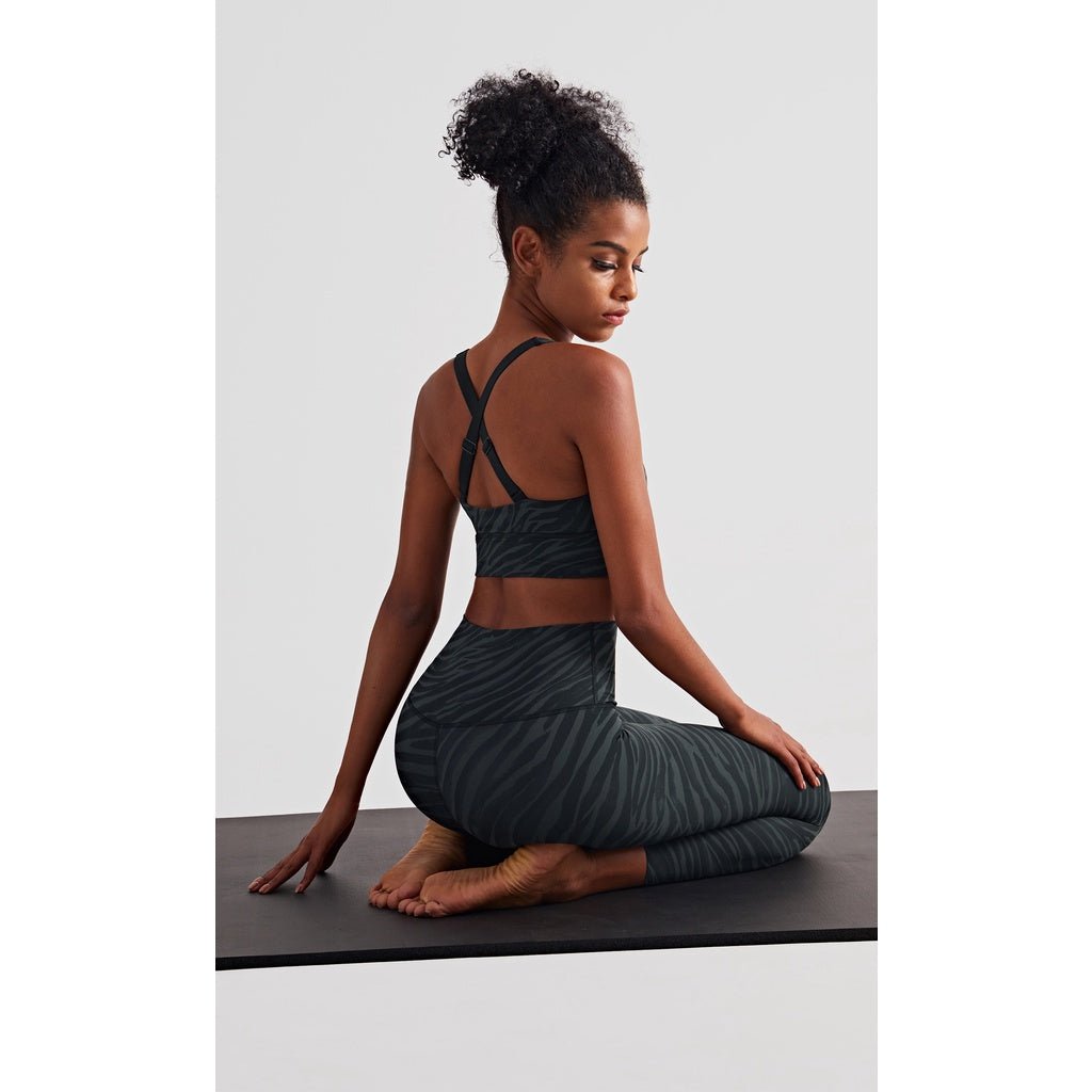 BC ZEBRA Sports Wear Women Ultra Buttery Yoga Pants Tie Dye Sports Bra Fitness Gym Suit Breathable Elastick Excercise Set Wear - BodyCarver