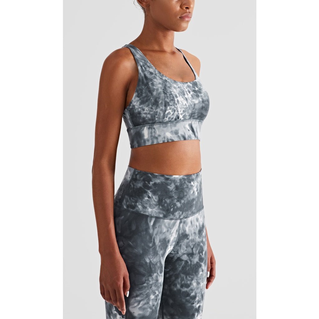 BC ZEBRA Sports Wear Women Ultra Buttery Yoga Pants Tie Dye Sports Bra Fitness Gym Suit Breathable Elastick Excercise Set Wear - BodyCarver