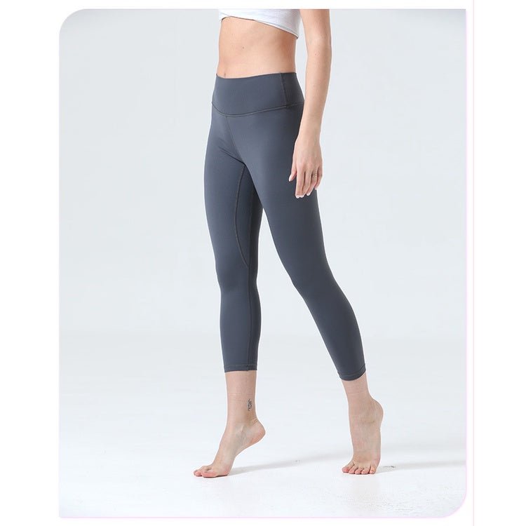BODYCARVER 3XL Buttery Yoga Pants Women Ultra Elastic Sports Legging With Inside Pocket High Waist Yoga Trousers Soft Nude Feel Yoga Clothes - BodyCarver