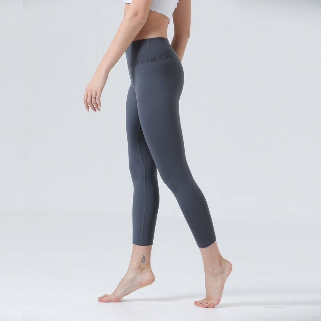 BODYCARVER 3XL Buttery Yoga Pants Women Ultra Elastic Sports Legging With Inside Pocket High Waist Yoga Trousers Soft Nude Feel Yoga Clothes - BodyCarver