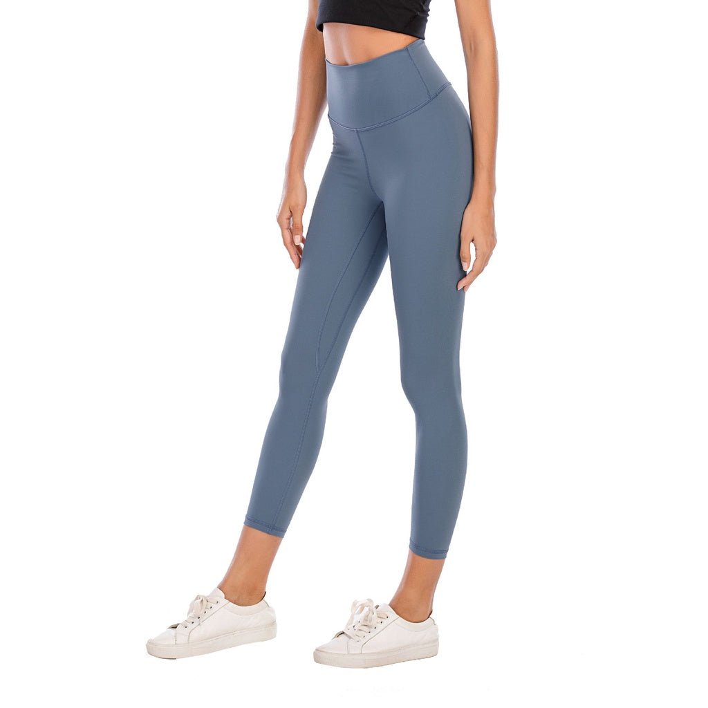 BODYCARVER 3XL Buttery Yoga Pants Women Ultra Elastic Sports Legging With Inside Pocket High Waist Yoga Trousers Soft Nude Feel Yoga Clothes - BodyCarver