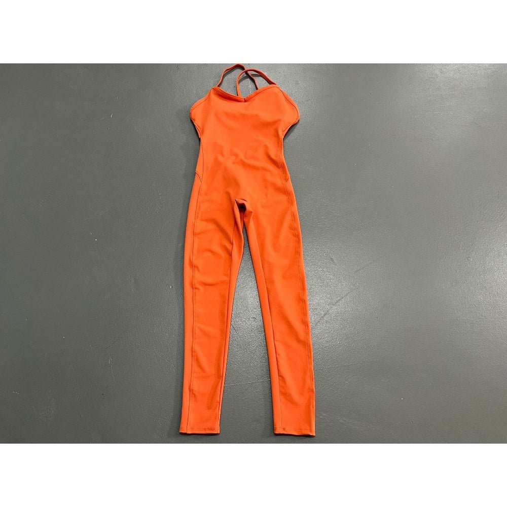 BODYCARVER Beauty Back Yoga Bodysuit Women Padded Fitness Workout Sports Jumpsuit High Elastic Gym Yoga Wear Set - BodyCarver