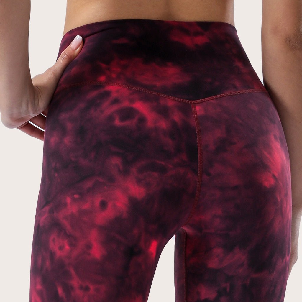Ultra Buttery Yoga Pants Women TIE DYE High Waist Sports Training Legging High Elastic Fitness Outfit Legging Women - BodyCarver
