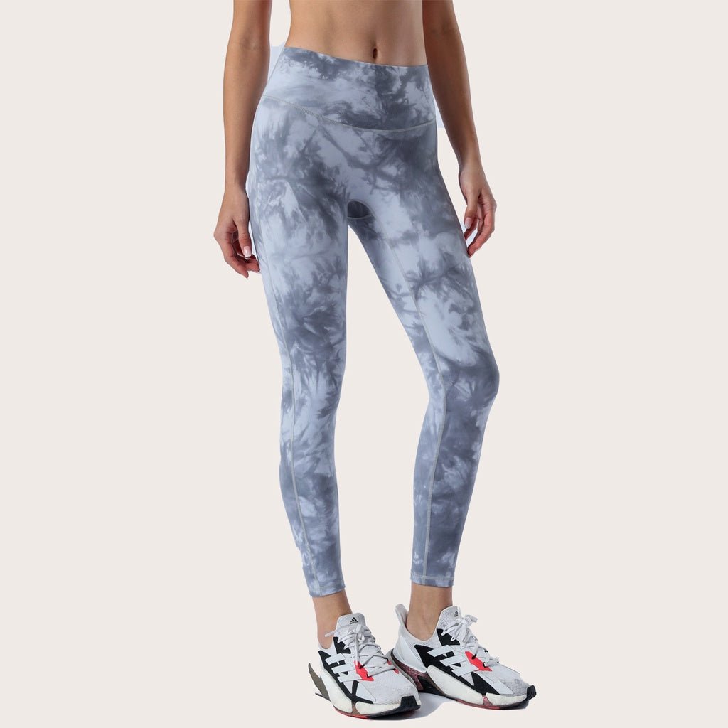 Ultra Buttery Yoga Pants Women TIE DYE High Waist Sports Training Legging High Elastic Fitness Outfit Legging Women - BodyCarver