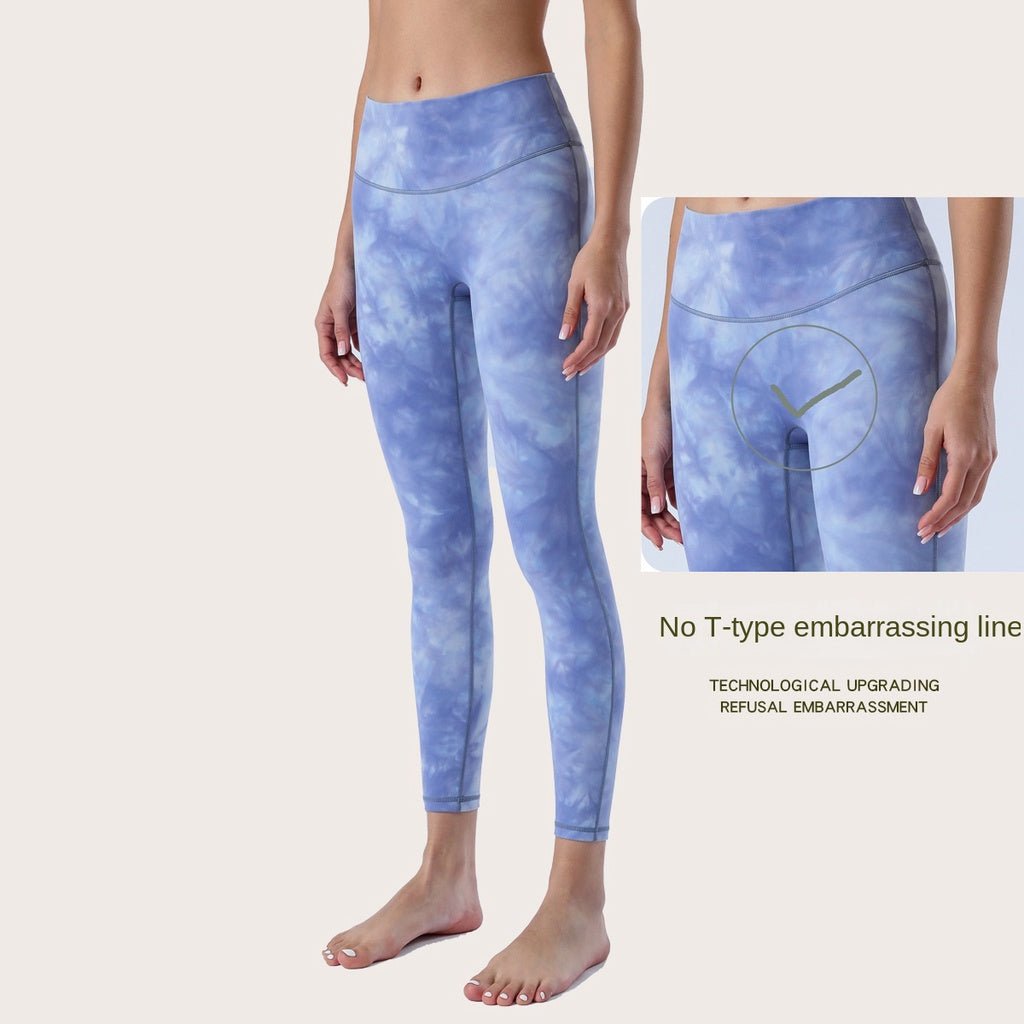 Ultra Buttery Yoga Pants Women TIE DYE High Waist Sports Training Legging High Elastic Fitness Outfit Legging Women - BodyCarver